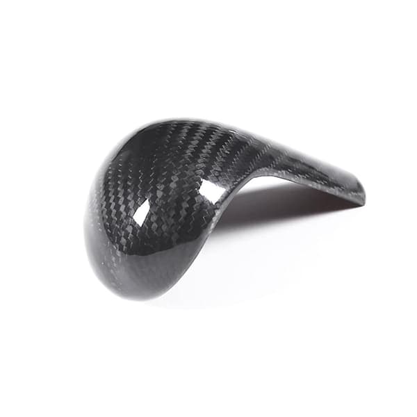 Ekte Karbonfiber Bil Interiør Girspak Girhode Deksel Trim for A6L Q5 A5 A4L Girknott Skall