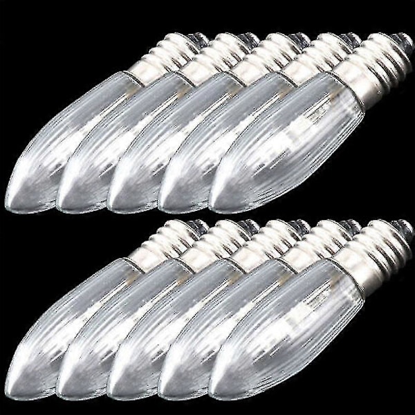 E10 LED Erstatningslampe, Kertepærer & 10-55 V AC Pærer Edison Lampe