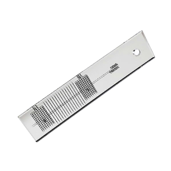 Pladespiller Justerings Protractor Værktøj, Phono Grammofon Kalibreringsmåler, LP Stylus Azimuth Justerings Lineal