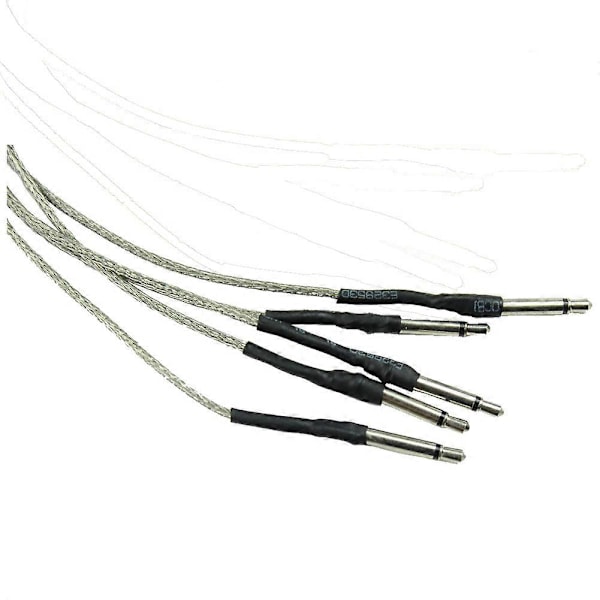 5 st Flexibla Akustisk Gitarr Transducer Känslighet Piezo Bro Pickup Kabel