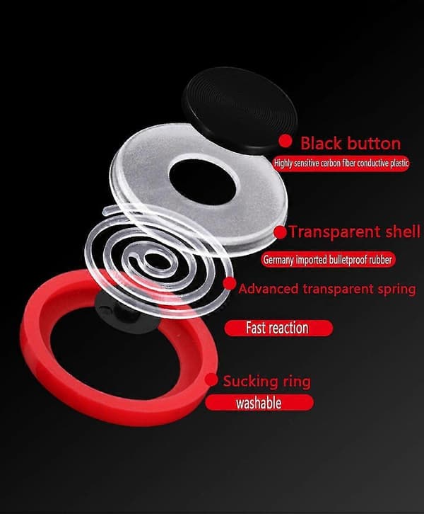 Mobiltelefon Spil Joystick Spilkontrol Touch Screen Joypad Spilkontrol
