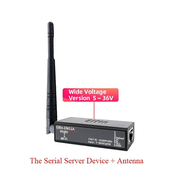 Seriellport RS485 til WiFi Enhetsserver Modul Konverter - EW11A Modbus Protokoll Dataoverføring Via WiFi