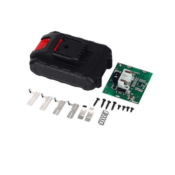 Batteri plastkasse + lithium batteri beskyttelseskort til 5-cellers batterikasse Circuit Board Kit