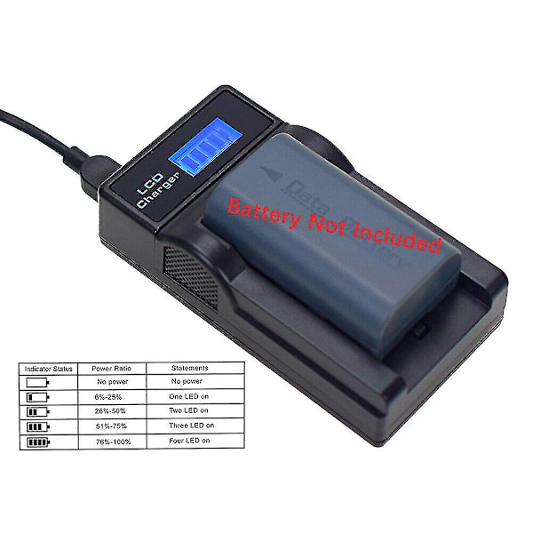 Usb Battery Charger Compatible Jvc Gz-mg630aek Everio Gz-ms100 Ms120 Hdd Camcorder