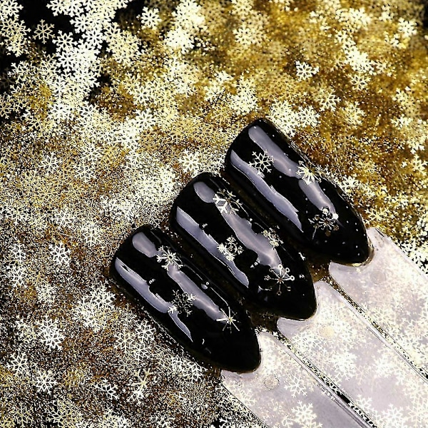 Jul Nagelkonst Glitter, Julglitter Nagelkonst Dekoration Manikyr