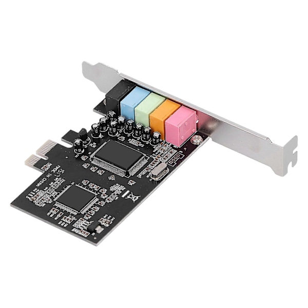 PCI-E 5.1 Lydkort CMI8738 Chip Stereo Lydkort Understøttelse til Windows 7 til Desktop Computer YEMMA
