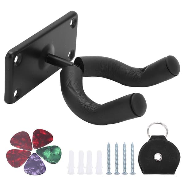Gitarrkrok Väggfäste Hållare för Violin Erhu Ukulele med Installationstillbehör