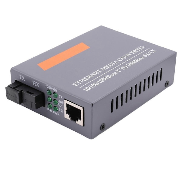 Gigabit Fiber Optisk Mediekonverter - GS-03 1000Mbps Enkelt Fiber SC Port Ekstern Strømforsyning, Kun B Port Terminal