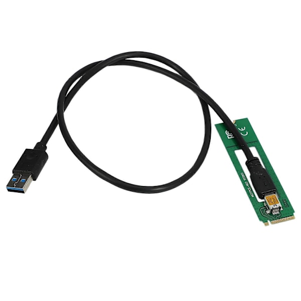 NGFF M.2 M Key til USB 3.0 PCI-E Riser Card M2 til USB3.0 PCIE 16X 1X Extender med til Litecoin