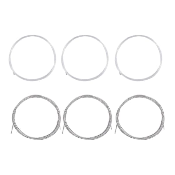 Klassisk Gitarr Sex Strängar SC12 Nylon Silverpläterad Set Super Lätt Akustisk Gitarr Musikinstrument