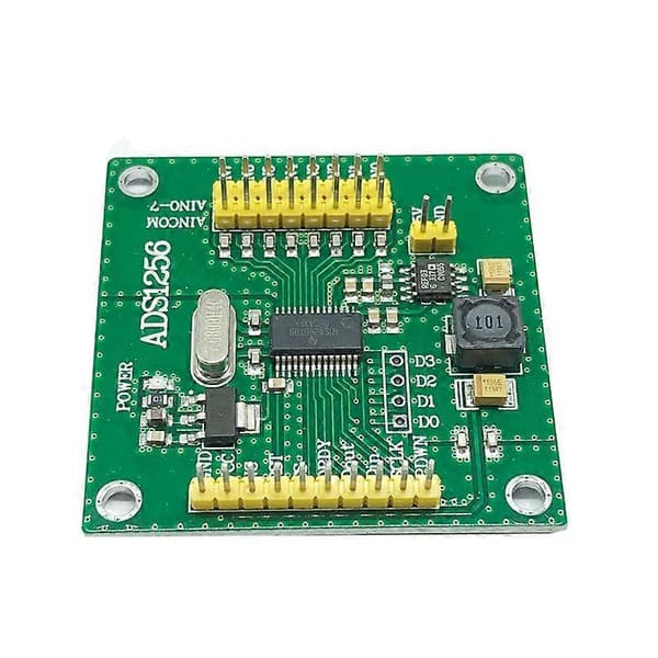 Højpræcisions ADC ADS1256 Analog-Til-Digital Konvertering 24-Bit Otte-Kanals Modul