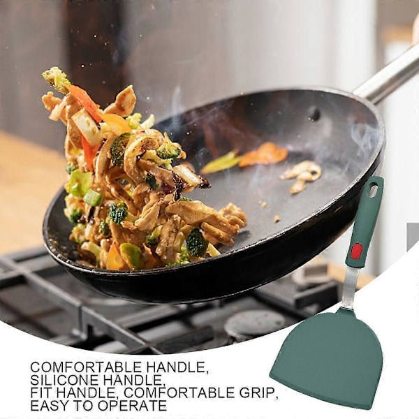 Spade Stålhandtag Köksredskap - Teppanyaki Matlagning Köksredskap Köksmatlagning Köksredskap-Style2