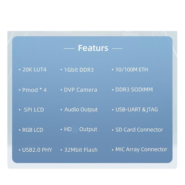 For Tang Primer 20K Core Board 128M DDR3 GOWIN GW2A FPGA Core Board Minimum System