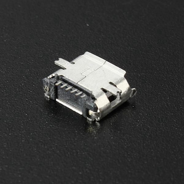 100 st USB Typ B Honkontakt 5-polig Socket Jack Connector Port PCB-kort