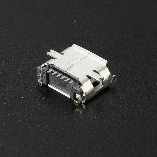 200stk -usb Type B Hun 5pin Socket Jack Connector Port Pcb Board