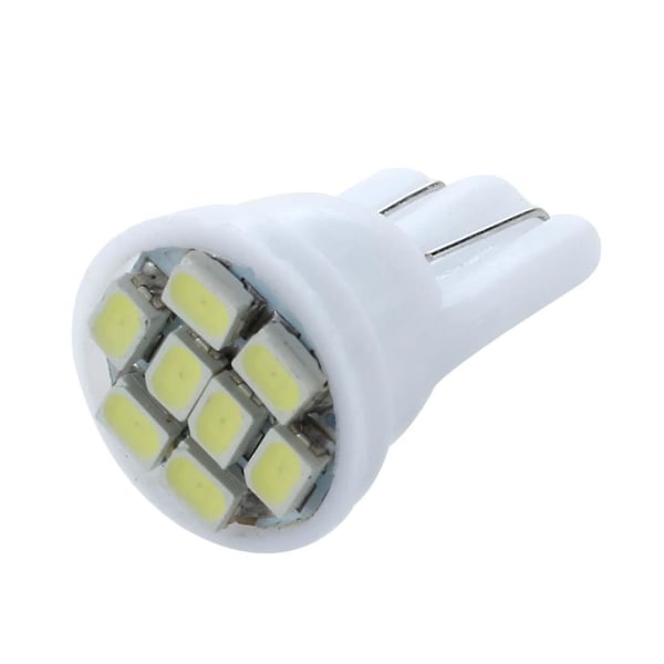 10 kpl T10 194 168 Lampun Polttimoita 8 Led Valkoinen Autoon