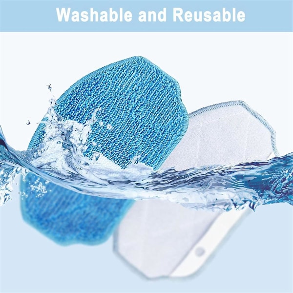 For Gttvo Br150/br151 Manvins G20, 2-i-1 Robotstøvsuger Mop Pads HEPA-filtre Sidebørste Reservedeler