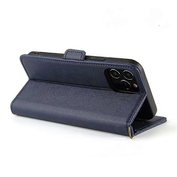 Etui til iPhonePremium PU læder pung etui med kickstand og flip cover