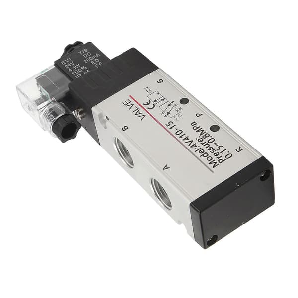Elektrisk Magnetventil 4V410 15 PT1/2 Interface 2 Positioner 5 Vejs Enkeltrettet Kontrol Magnetventil DC24V YEMAA