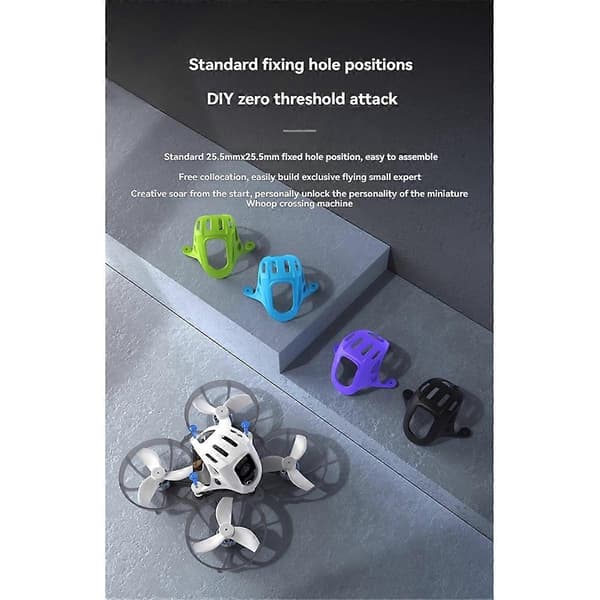 Baldakin til O4 Air Unit Kamerabeslag til Meteor65 Pro/Meteor75 Pro Ramme Drone Quadcopter D