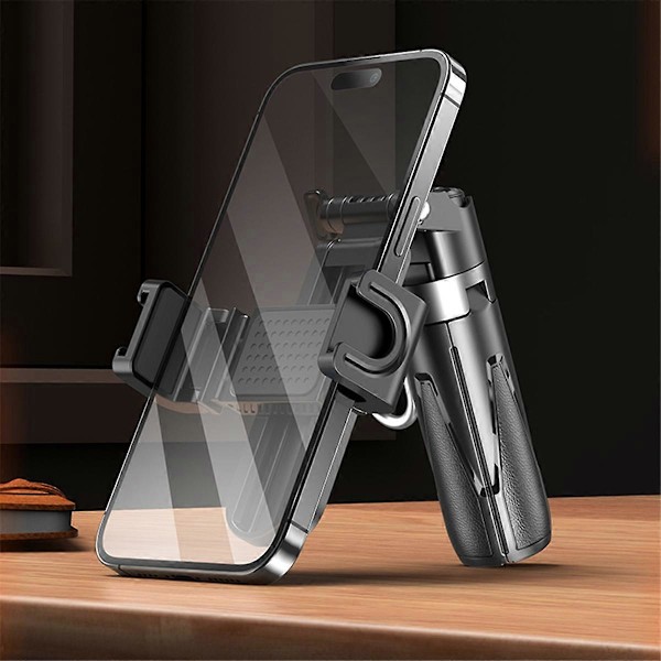 Opgraderet Design Mini Tripod Bluetooth Bærbar Teleskopisk Multifunktionel 360 Graders Rotation Telefon Selfie Stick Hvid A