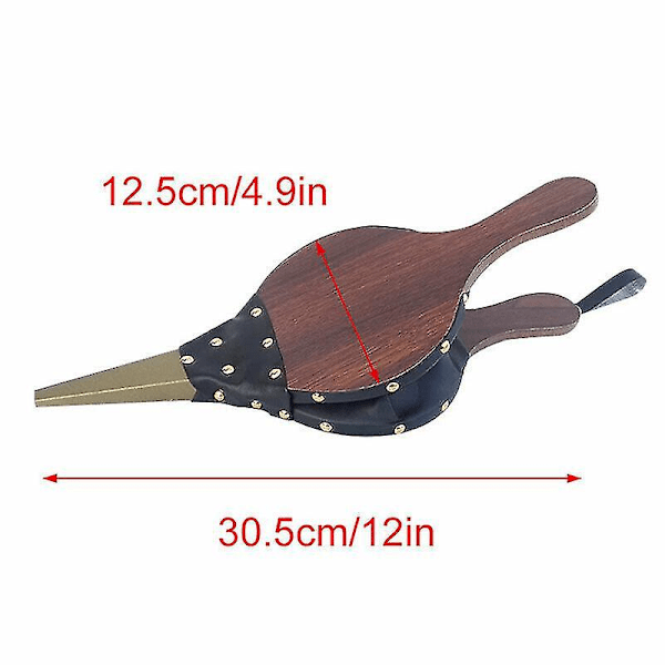 30,5 X 12,5cm Brugt Til Pejse Eller Udendørs Grill Bbq Øg Ildkraft 1stk