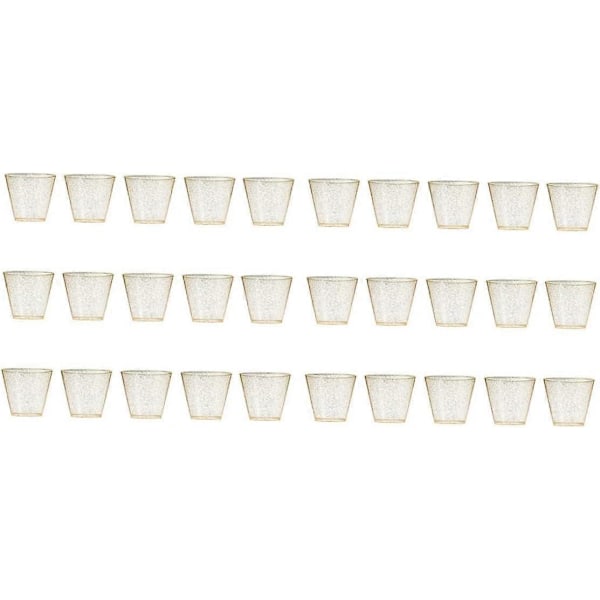 WJ 30 kpl Jälkiruoka Mousse-kuppi Mini-annoskuppi Pudding-kupit Jogurttiastiat Muoviset Jälkiruoka-astiat Muoviastiat Mini-ruokakupit