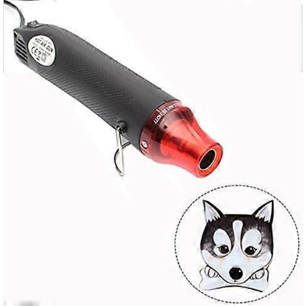 2025 Ny Mini Värmepistol, DIY Termisk Ark Viktigt för DIY Gummistämpel Konvex Pulver
