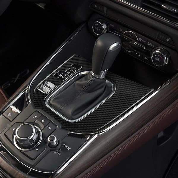 Auto Karbonfiber Sentral Girpanel Kontrollpanel Dekal Bil Interiør Modifikasjon For -9 Cx9 2016-