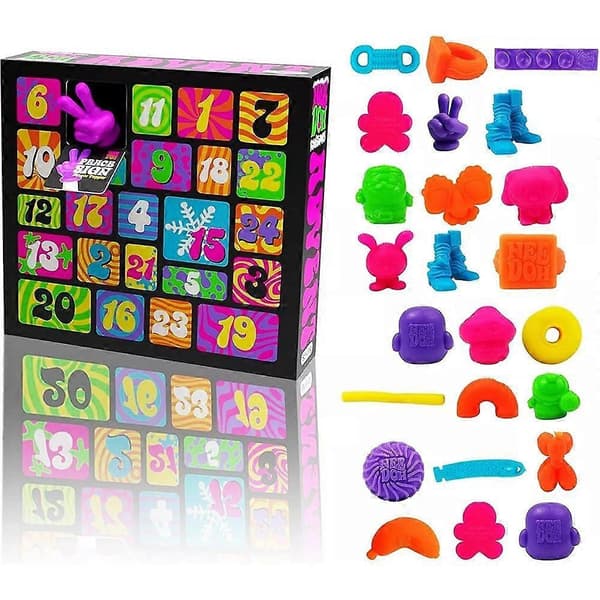 Nee Doh Squishmas Julekalender 2024, Squishy Julekalender