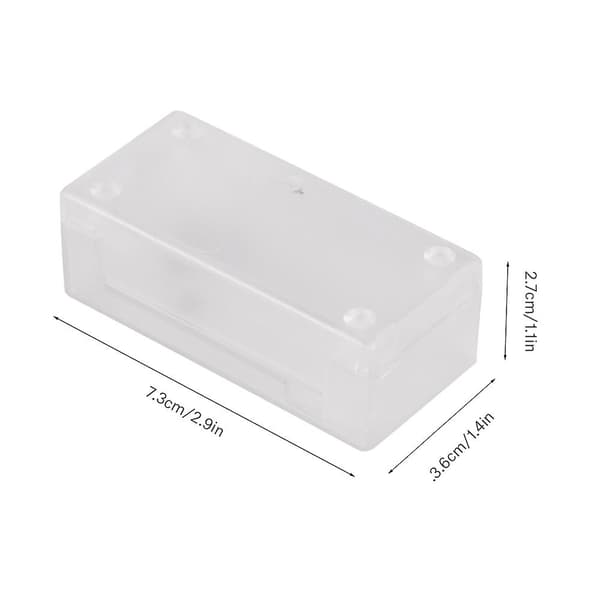 Läpinäkyvä muovikotelo Raspberry Pi Zerolle