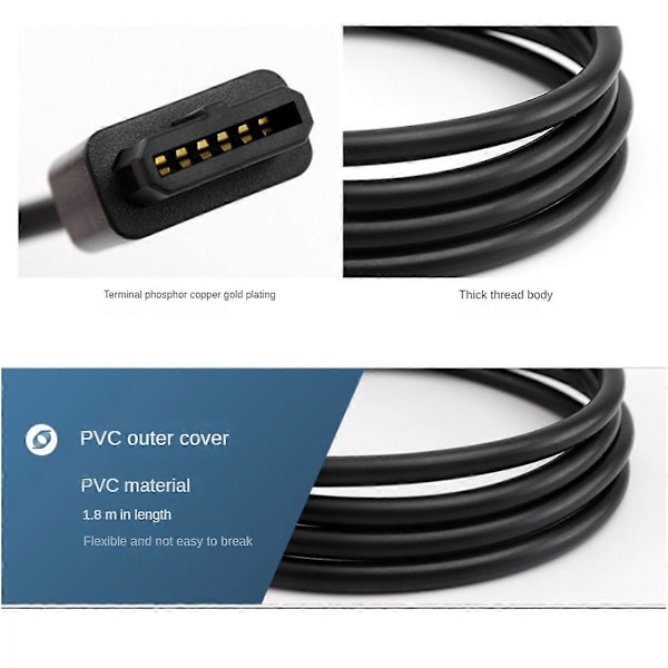 RGB/RGBS-kabel for N64 SFC SNES Videokonsoller Komposittkabel Sterk Stabilitet Uten BNC-adapter