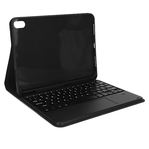 Tablet Cover med Magnetisk Tastatur, Blyantholder og Touchpad til IOS 10.9 tommer 2022 Generation 10 Professionel Smart Keyboard Cover Sort
