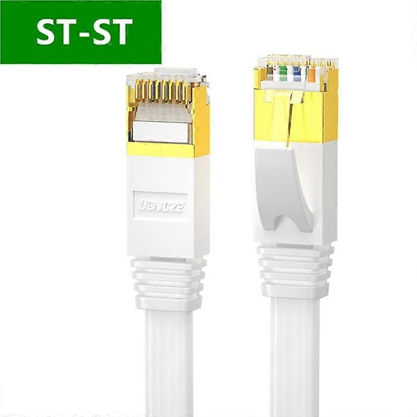 Ethernet-kabel RJ45 Cat7 Lan-kabel Netværk Op & Ned Højre Vinkel til Cat6 Kompatibel Patch-ledning til Modem Router-kabel