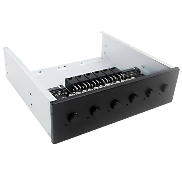6-vejs Harddisk Vælger Controller Harddisk Strømafbryder Modul til Stationær Computer Understøtter 2.5/3.5 Tommer SATA HDD