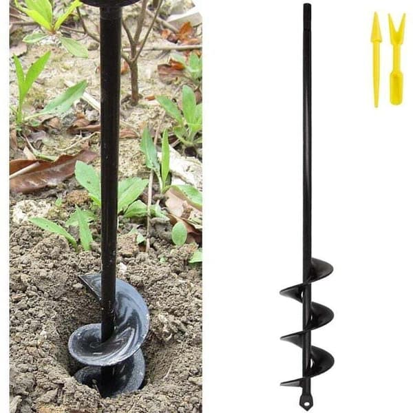 Hagesnegl for hånddrill - Jordfreserbor. Hageplanter. Blomstrende planter