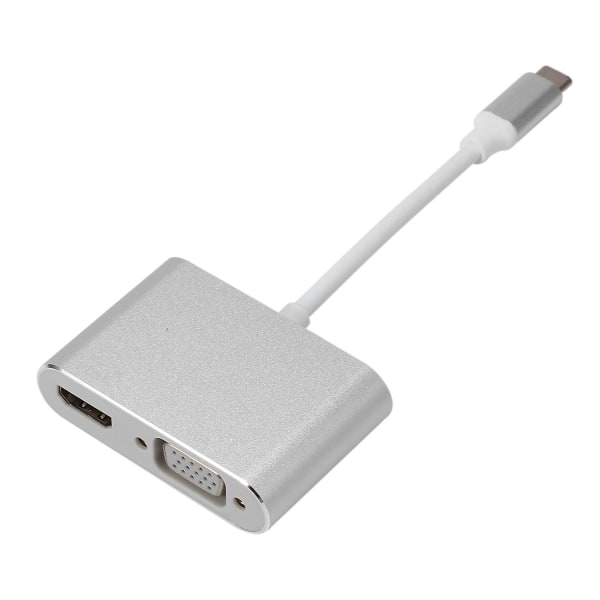 USB tyypin C-HDMI VGA-sovitin uros-naaras-audio-videokaapeli