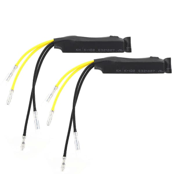 Motorcykel Blinklys LED Modstand Dekoder - Fejlfri, 2 stk., 21W, DC12V