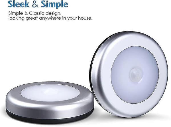 Bevægelsessensorlampe. Skabsdetektor LED-lampe. Trappelys. Skabslys