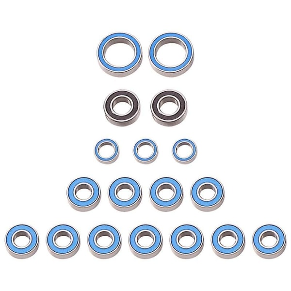 18 stk. Gummiforseglede Kuglelejer Sæt til CC-01 CC01 1/10 RC Bil Opgraderinger Dele Tilbehør