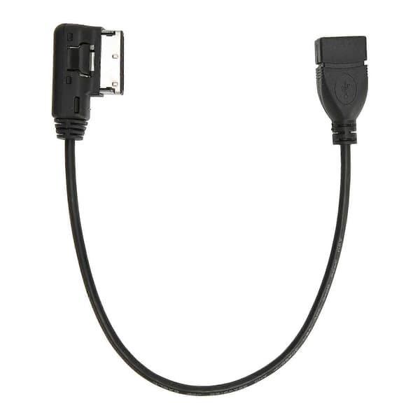 Musikk Interface Adapter Kabel 0.3 Meter Oppladbar Plug and Play Musikk Interface Adapter for A6L Q5 Q7 A8 S5 A5 A4L A3