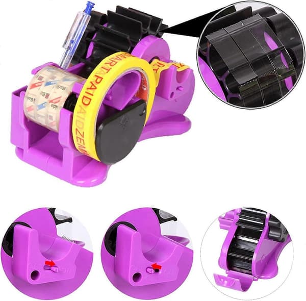 Multi Roll Semi-automatisk Bordtape Dispenser, Multi Roll Kutt Termisk Tape Dispenser Sublimering