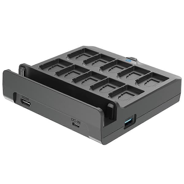Videokonverteringsdock til Switch-konsol - Kompatibel TV-dock til casting, opbevarer spilkort