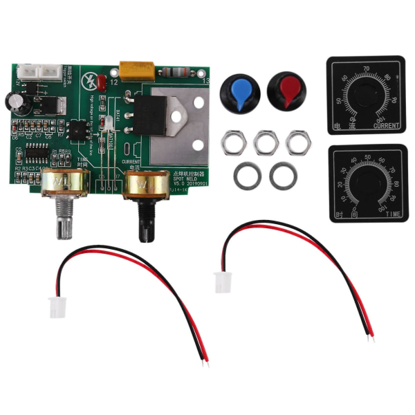 Spot Welding Machine Control Board Replace Time Relay Adjust Time Current Transformer Spot Welding