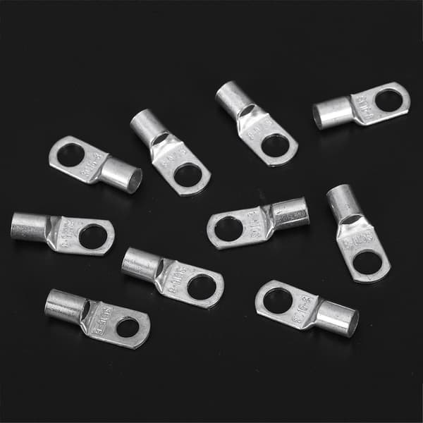 30 st Koppar Rör 16mm X 8mm Lugg Batteri Startkabel Svetsning Krympsko Terminal Ring