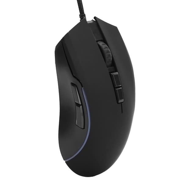 YFRUITFUL Kablet Mus 7200dpi RGB Lys Gaming Mus 7 Knapper USB Computermus