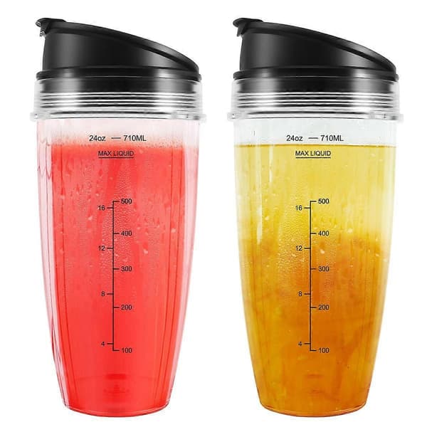 24OZ Erstatningskopper Kompatible med Ninja BN401, BN701, SS101, BN400, BN800, BN801 Blender