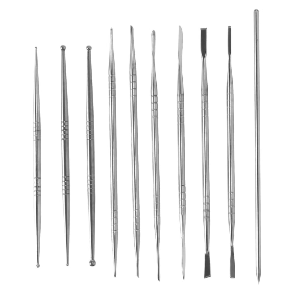 10pcs Stainless Steel Clay Sculpture Tools For Modeling Carving Crafts Ceramic Sculpting Tools