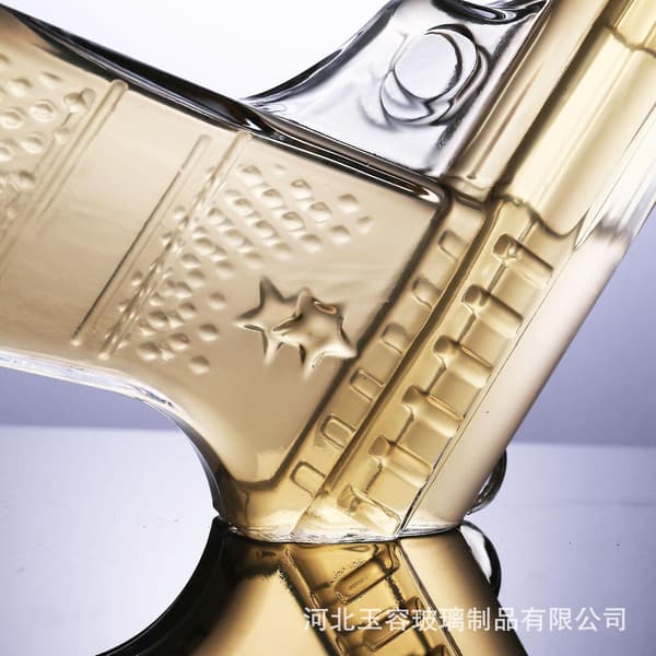 Pistolformet vinflaske glas vinflaske