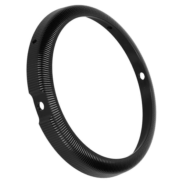 Universal Forlygte Monteringsring CNC Aluminium Legering LED Forlygte Montering Beslag til Motorcykel Sort